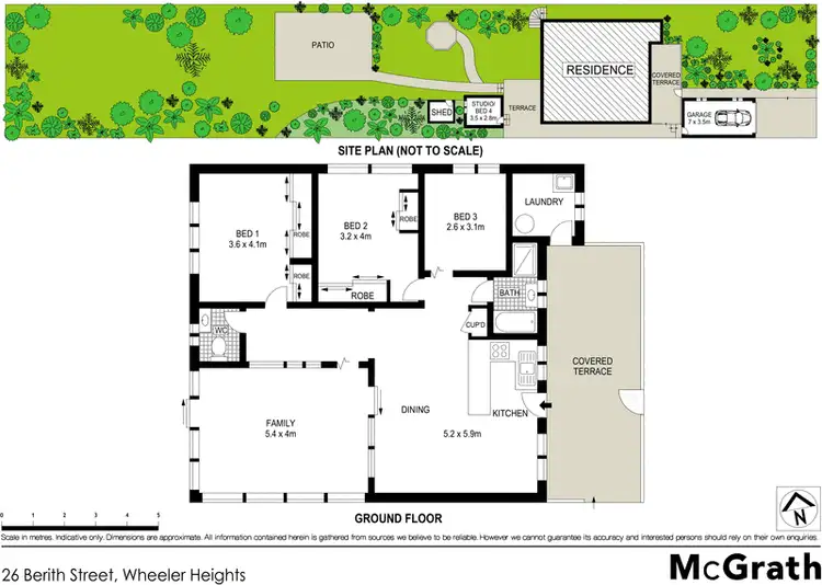 Floorplan of Homely house listing, 26 Berith Street, Wheeler Heights NSW 2097