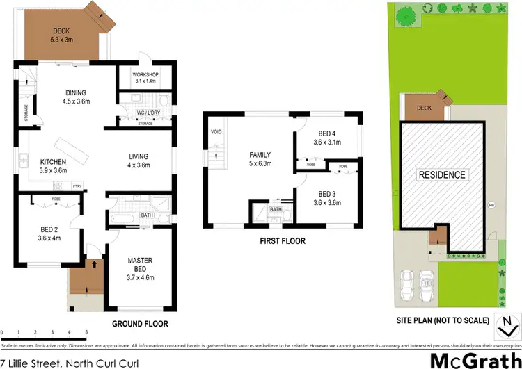 Floorplan of Homely house listing, 7 Lillie Street, North Curl Curl NSW 2099