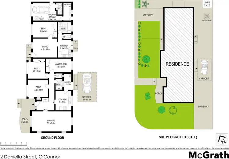 Floorplan of Homely house listing, 2 Dianella Street, O'connor ACT 2602