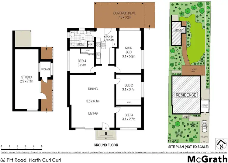 Floorplan of Homely house listing, 86 Pitt Road, North Curl Curl NSW 2099