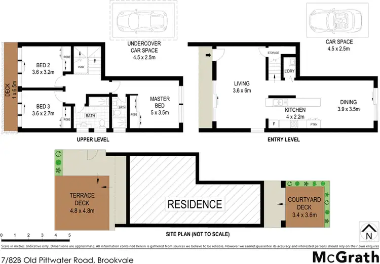 Floorplan of Homely townhouse listing, 7/82B Old Pittwater Road, Brookvale NSW 2100