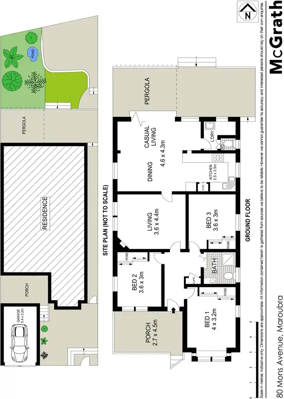 Floorplan of Homely house listing, 80 Mons Avenue, Maroubra NSW 2035