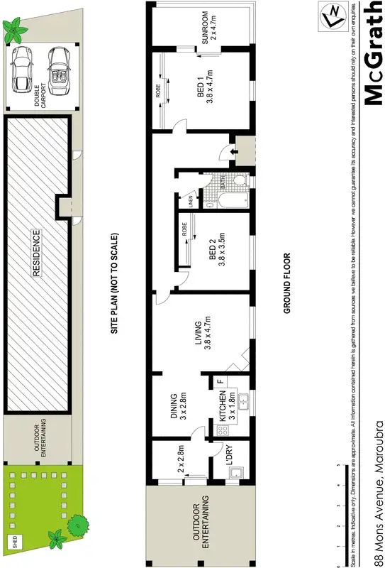 Floorplan of Homely house listing, 88 Mons Avenue, Maroubra NSW 2035