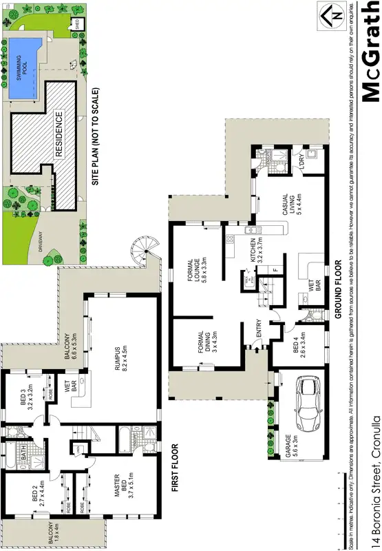 Floorplan of Homely house listing, 14 Boronia Street, Cronulla NSW 2230