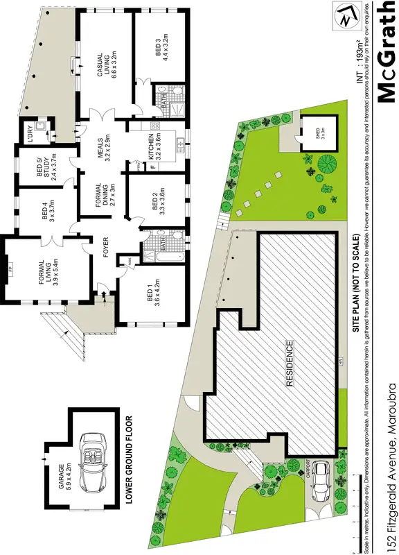 Floorplan of Homely house listing, 152 Fitzgerald Avenue, Maroubra NSW 2035