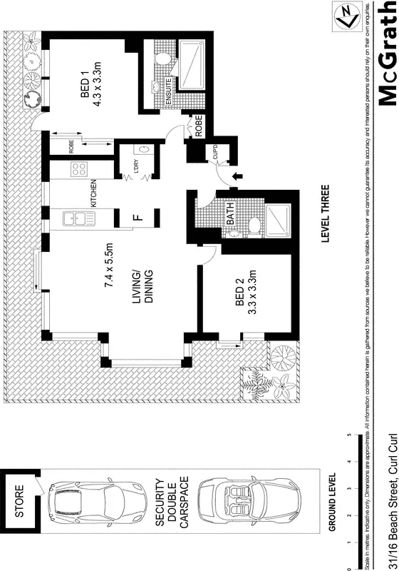Floorplan of Homely apartment listing, 31/16 Beach Street, Curl Curl NSW 2096