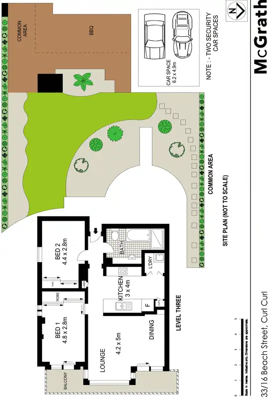 Floorplan of Homely apartment listing, 33/16 Beach Street, Curl Curl NSW 2096