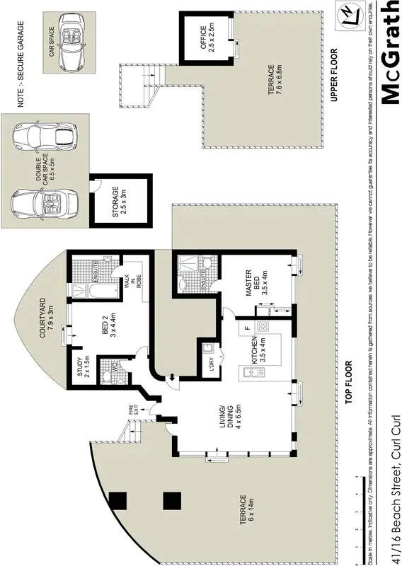 Floorplan of Homely apartment listing, 41/16 Beach Street, Curl Curl NSW 2096