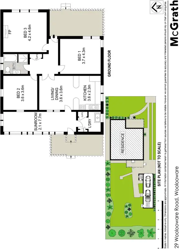 Floorplan of Homely house listing, 29 Woolooware Road, Woolooware NSW 2230