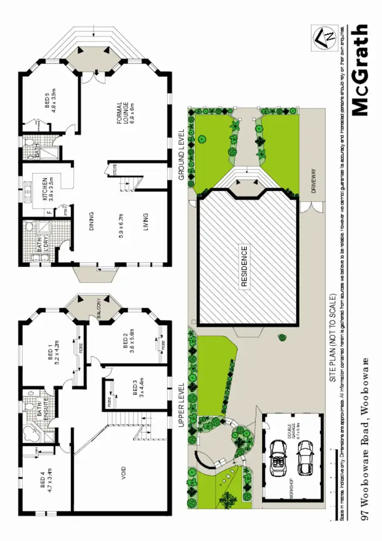 Floorplan of Homely house listing, 97 Woolooware Road, Woolooware NSW 2230