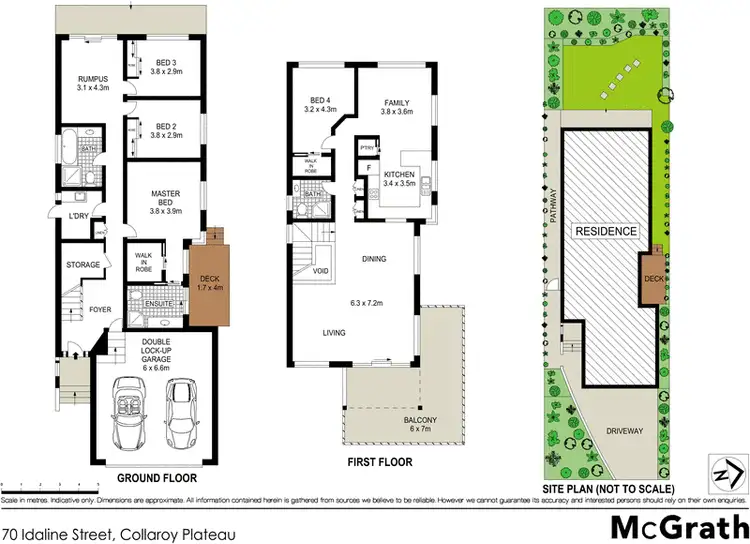 Floorplan of Homely house listing, 70 Idaline Street, Collaroy Plateau NSW 2097