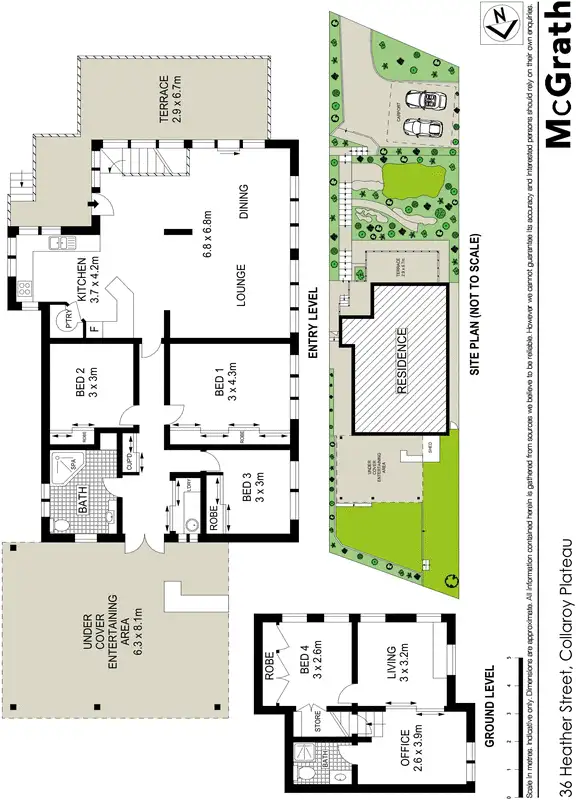 Floorplan of Homely house listing, 36 Heather Street, Collaroy Plateau NSW 2097