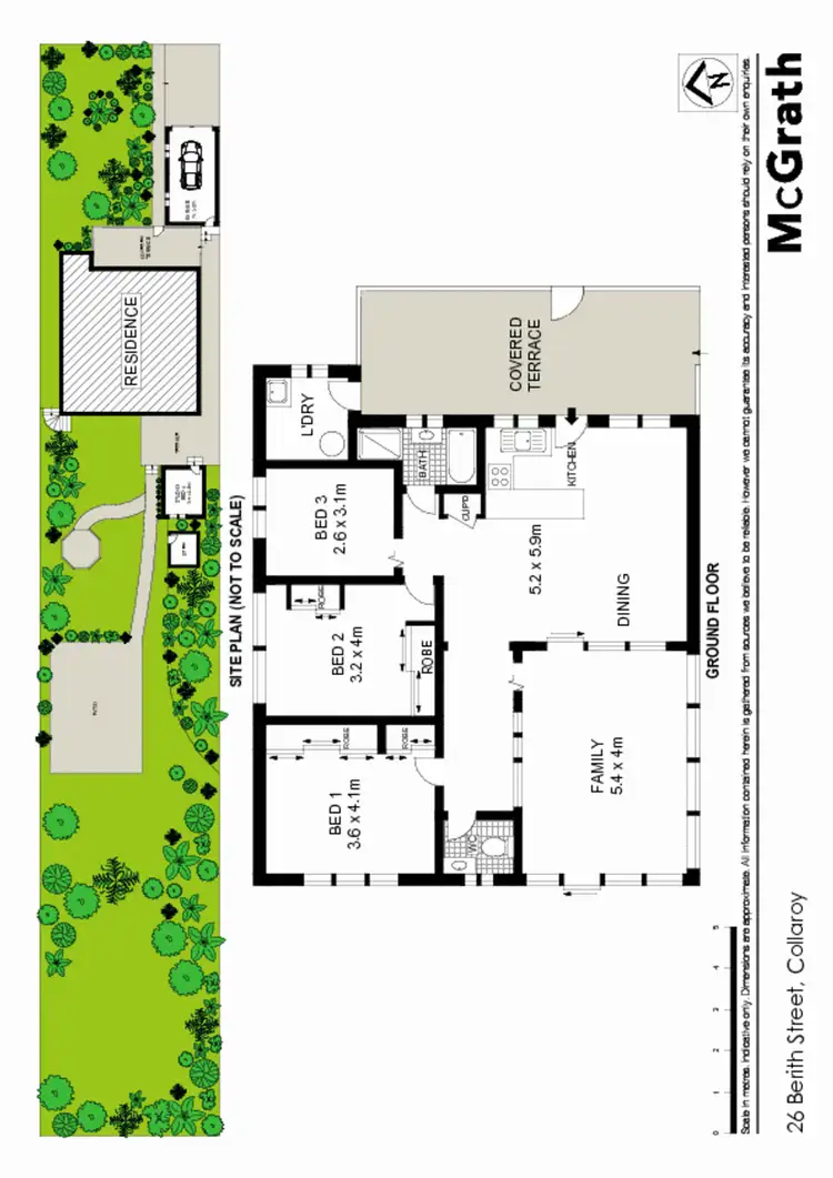 Floorplan of Homely house listing, 26 Berith Street, Collaroy NSW 2097