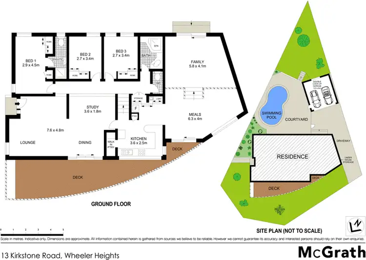 Floorplan of Homely house listing, 13 Kirkstone Road, Wheeler Heights NSW 2097