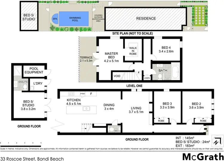 Floorplan of Homely house listing, 33 Roscoe Street, Bondi Beach NSW 2026