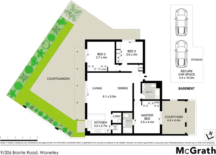 Floorplan of Homely apartment listing, 9/306 Bronte Road, Waverley NSW 2024