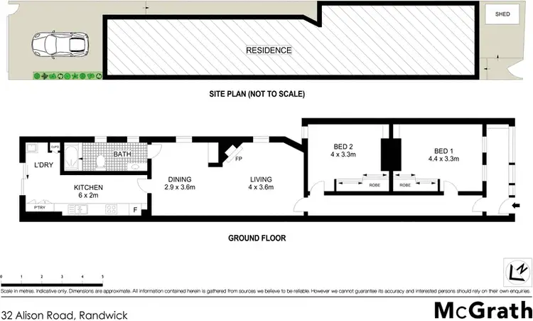 Floorplan of Homely house listing, 32 Alison Road, Randwick NSW 2031