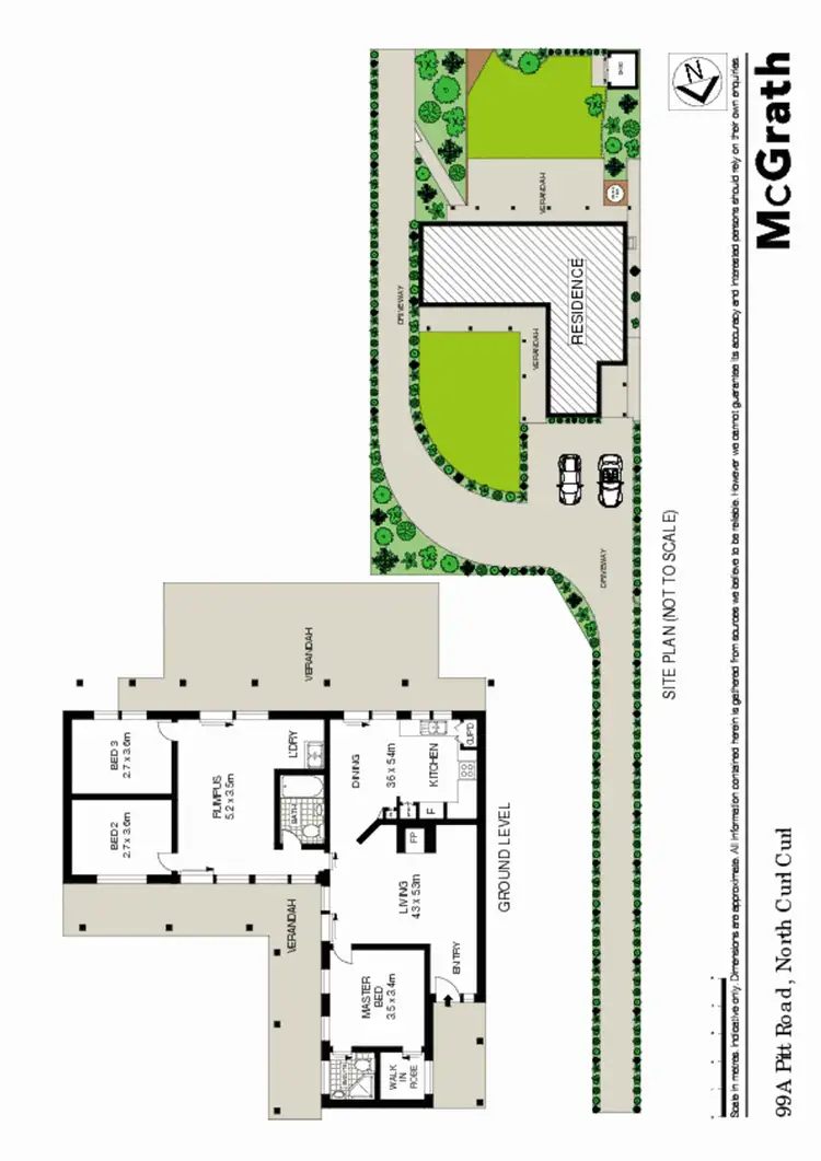 Floorplan of Homely house listing, 99A Pitt Road, North Curl Curl NSW 2099