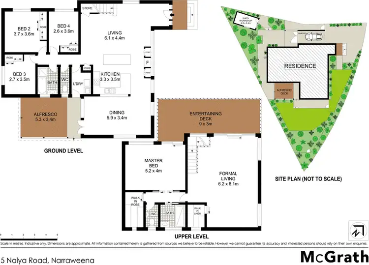 Floorplan of Homely house listing, 5 Nalya Road, Narraweena NSW 2099