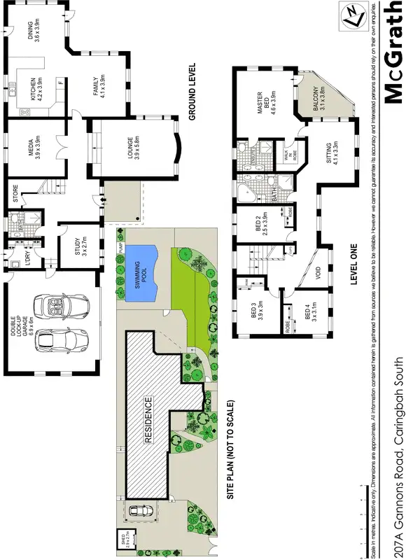 Floorplan of Homely house listing, 207A Gannons Road, Caringbah South NSW 2229