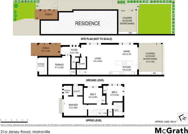 Floorplan of Homely house listing, 21A Jersey Road, Matraville NSW 2036