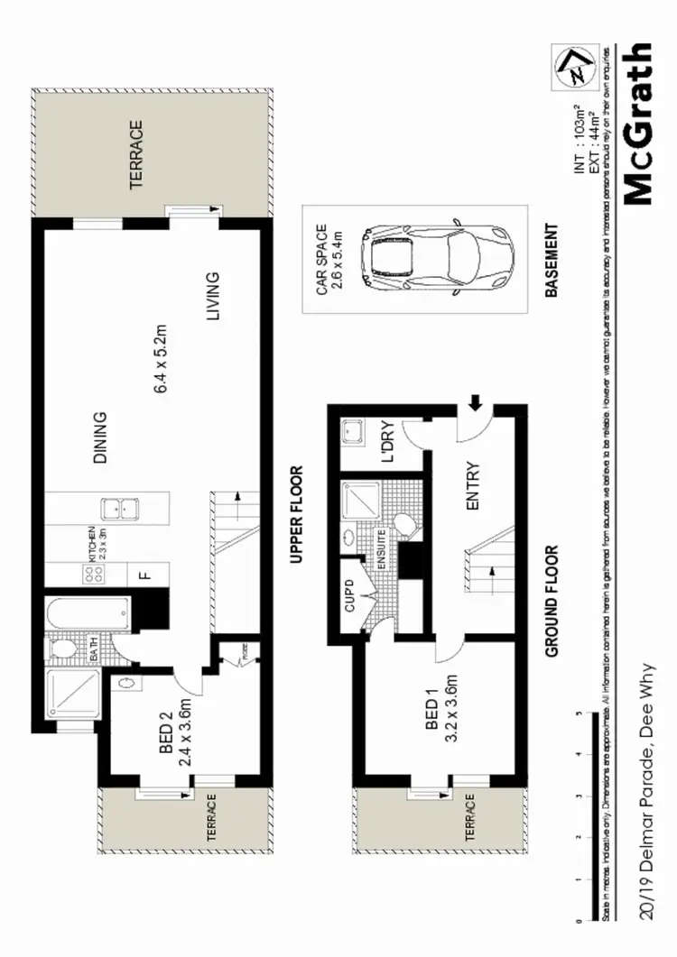 Floorplan of Homely apartment listing, 20/19 Delmar Parade, Dee Why NSW 2099
