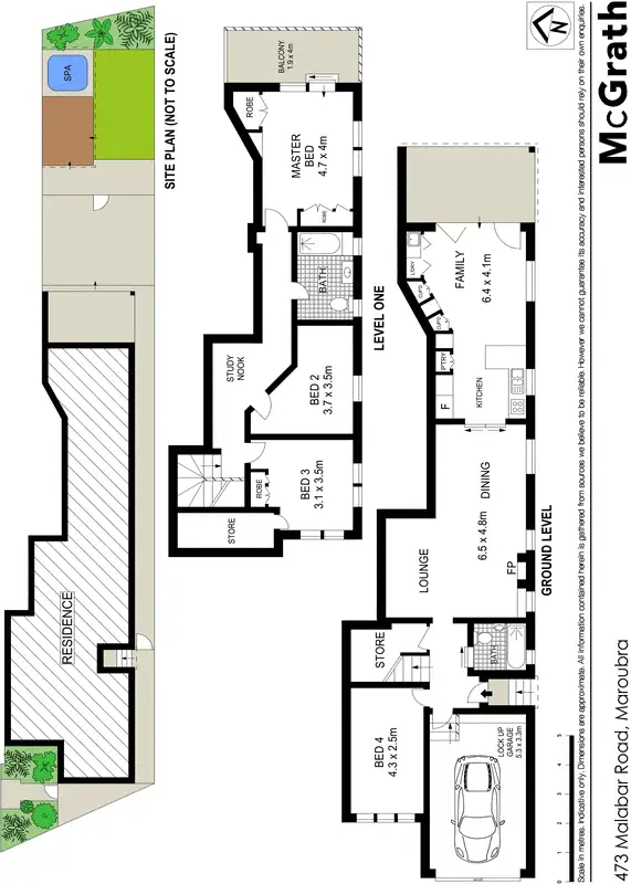Floorplan of Homely house listing, 473 Malabar Road, Maroubra NSW 2035