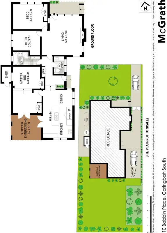 Floorplan of Homely house listing, 10 Babbin Place, Caringbah South NSW 2229
