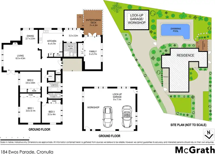 Floorplan of Homely house listing, 184 Ewos Parade, Cronulla NSW 2230
