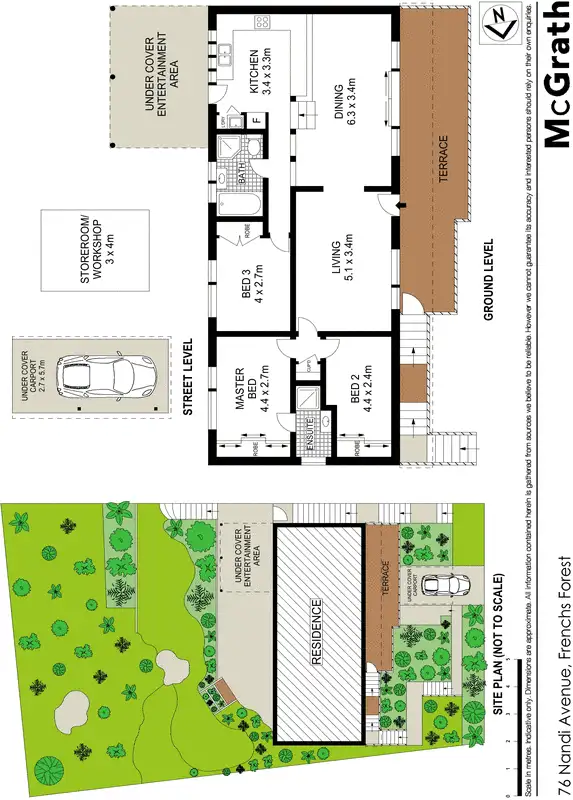 Floorplan of Homely house listing, 76 Nandi Avenue, Frenchs Forest NSW 2086
