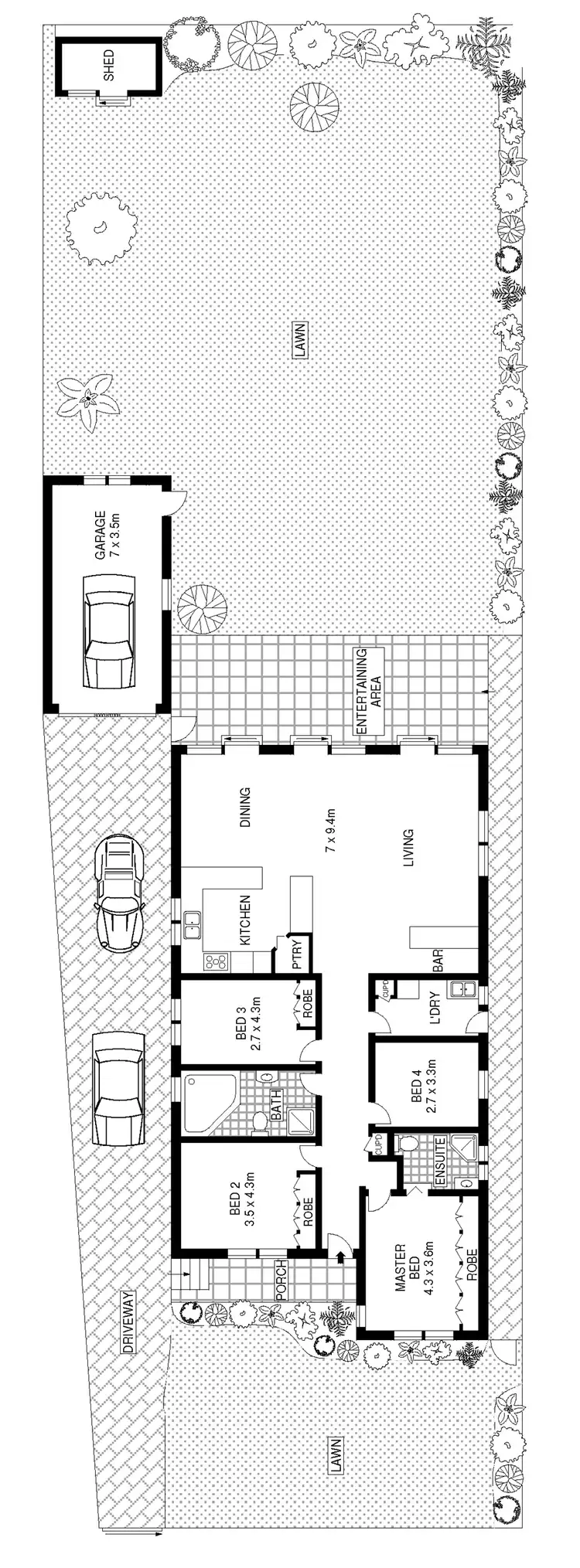 Floorplan of Homely house listing, 66 Harslett Crescent, Beverley Park NSW 2217
