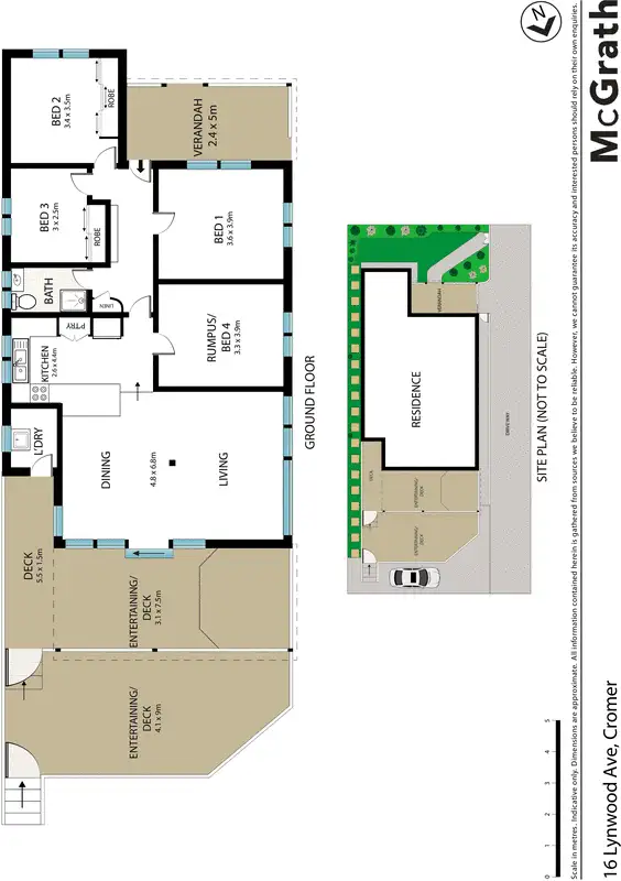 Floorplan of Homely house listing, 16 Lynwood Avenue, Cromer NSW 2099