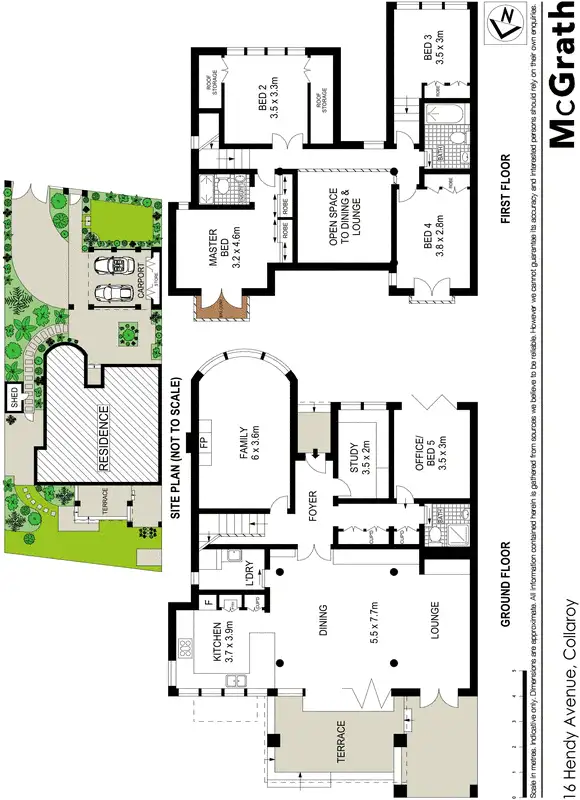 Floorplan of Homely house listing, 16 Hendy Avenue, Collaroy NSW 2097