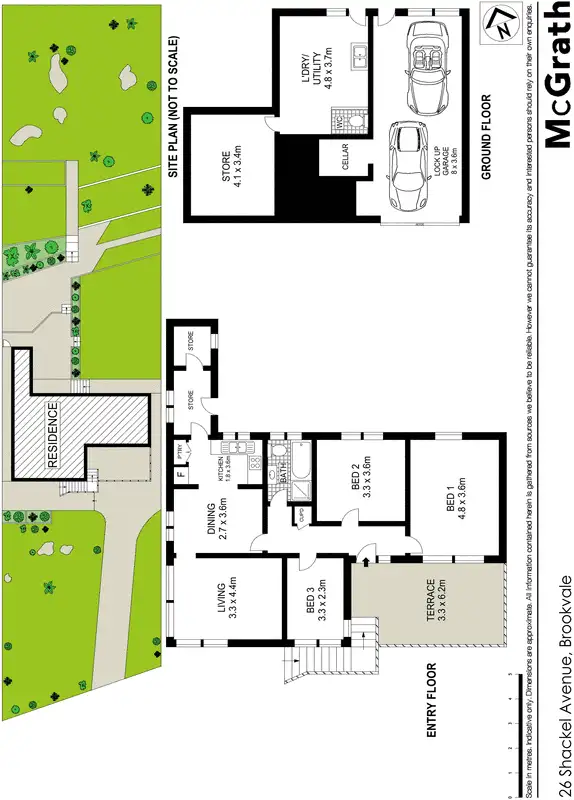 Floorplan of Homely house listing, 26 Shackel Avenue, Brookvale NSW 2100