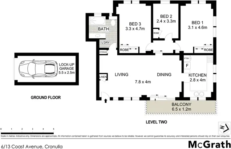 Floorplan of Homely apartment listing, 6/13 Coast Avenue, Cronulla NSW 2230