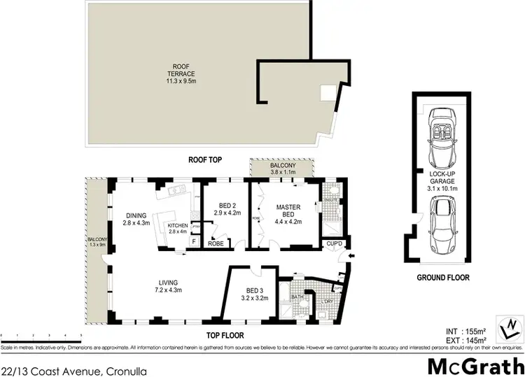 Floorplan of Homely apartment listing, 22/13 Coast Avenue, Cronulla NSW 2230