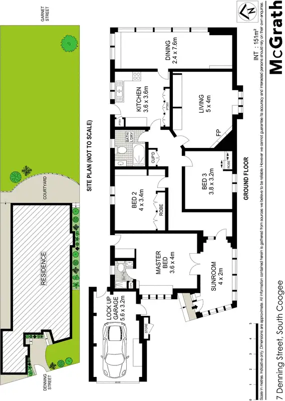 Floorplan of Homely house listing, 7 Denning Street, South Coogee NSW 2034