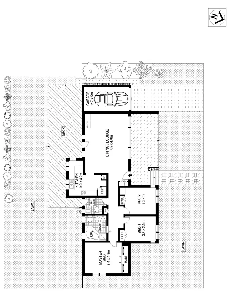 Floorplan of Homely house listing, 12 Sunset Avenue, Cronulla NSW 2230