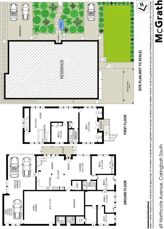 Floorplan of Homely house listing, 69 Northcote Avenue, Caringbah South NSW 2229
