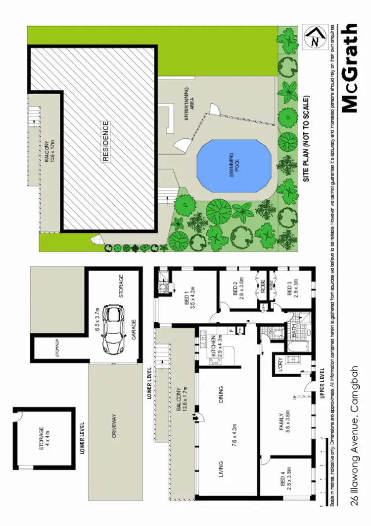 Floorplan of Homely house listing, 26 Illawong Avenue, Caringbah NSW 2229