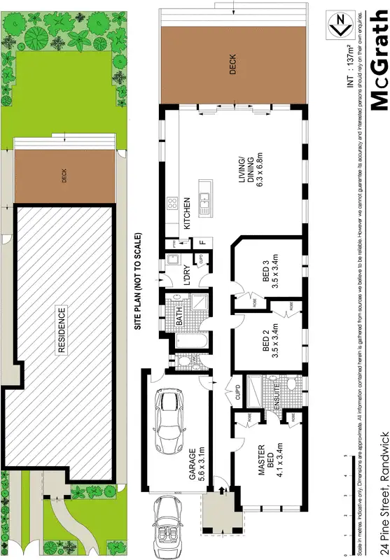 Floorplan of Homely house listing, 24 Pine Street, Randwick NSW 2031