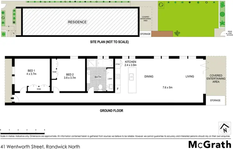 Floorplan of Homely house listing, 41 Wentworth Street, Randwick NSW 2031