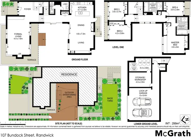 Floorplan of Homely house listing, 107 Bundock Street, Randwick NSW 2031