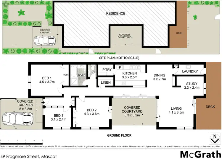 Floorplan of Homely house listing, 49 Frogmore Street, Mascot NSW 2020