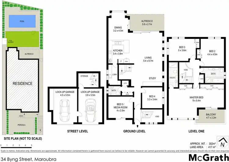 Floorplan of Homely house listing, 34 Byng Street, Maroubra NSW 2035