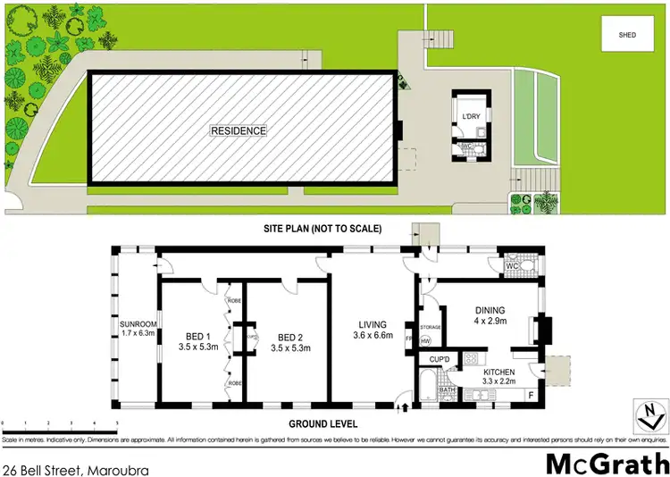 Floorplan of Homely house listing, 26 Bell Street, Maroubra NSW 2035