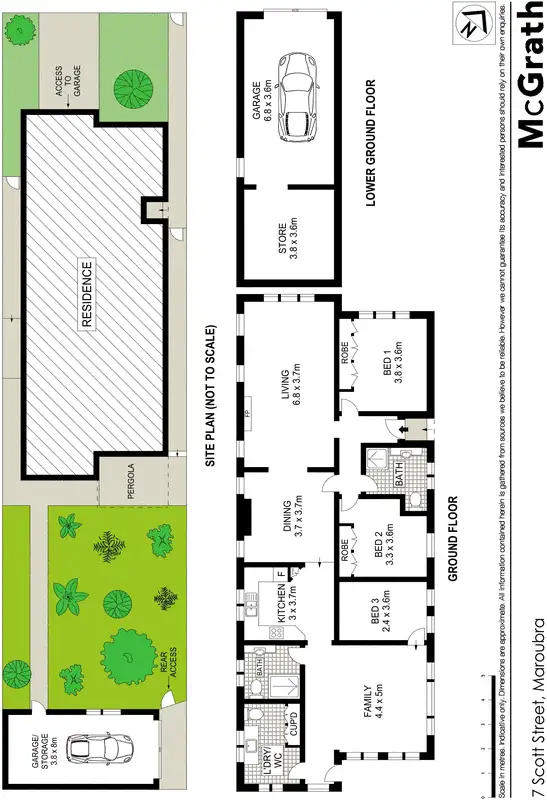 Floorplan of Homely house listing, 7 Scott Street, Maroubra NSW 2035