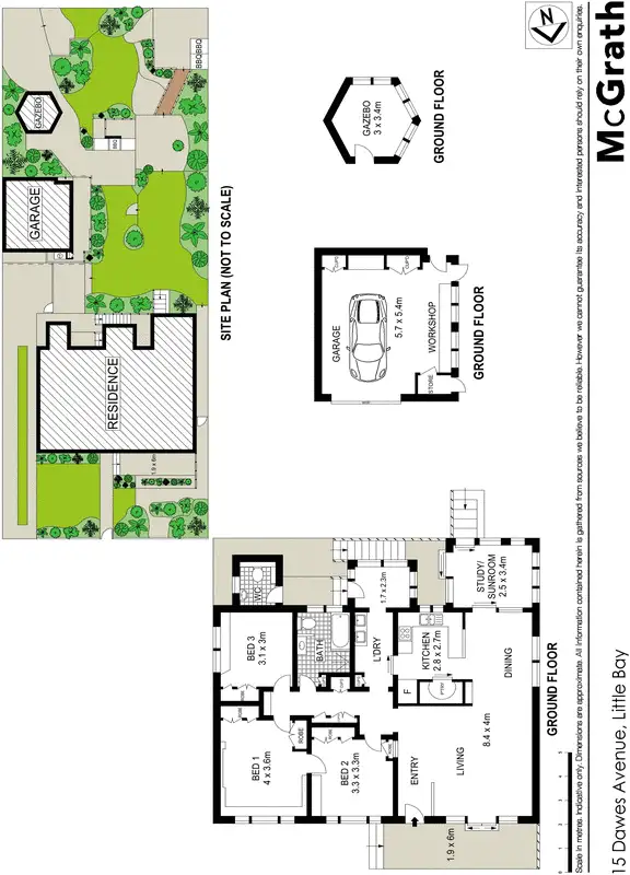 Floorplan of Homely house listing, 15 Dawes Street, Little Bay NSW 2036