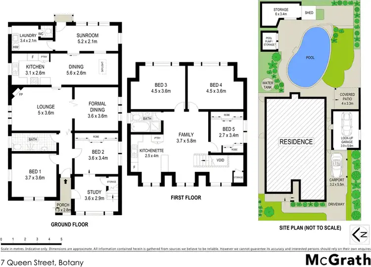 Floorplan of Homely house listing, 7 Queen Street, Botany NSW 2019