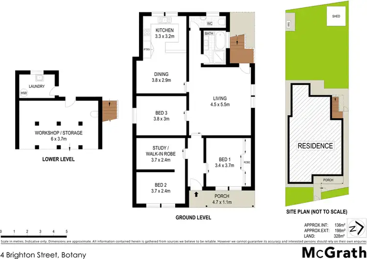 Floorplan of Homely house listing, 4 Brighton Street, Botany NSW 2019